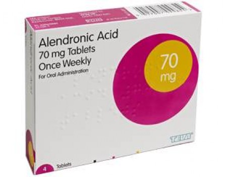 Alendronic acid 70mg. 4 tablets